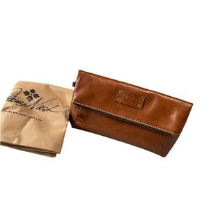 Patricia Nash Leather Valerie Foldover Clutch